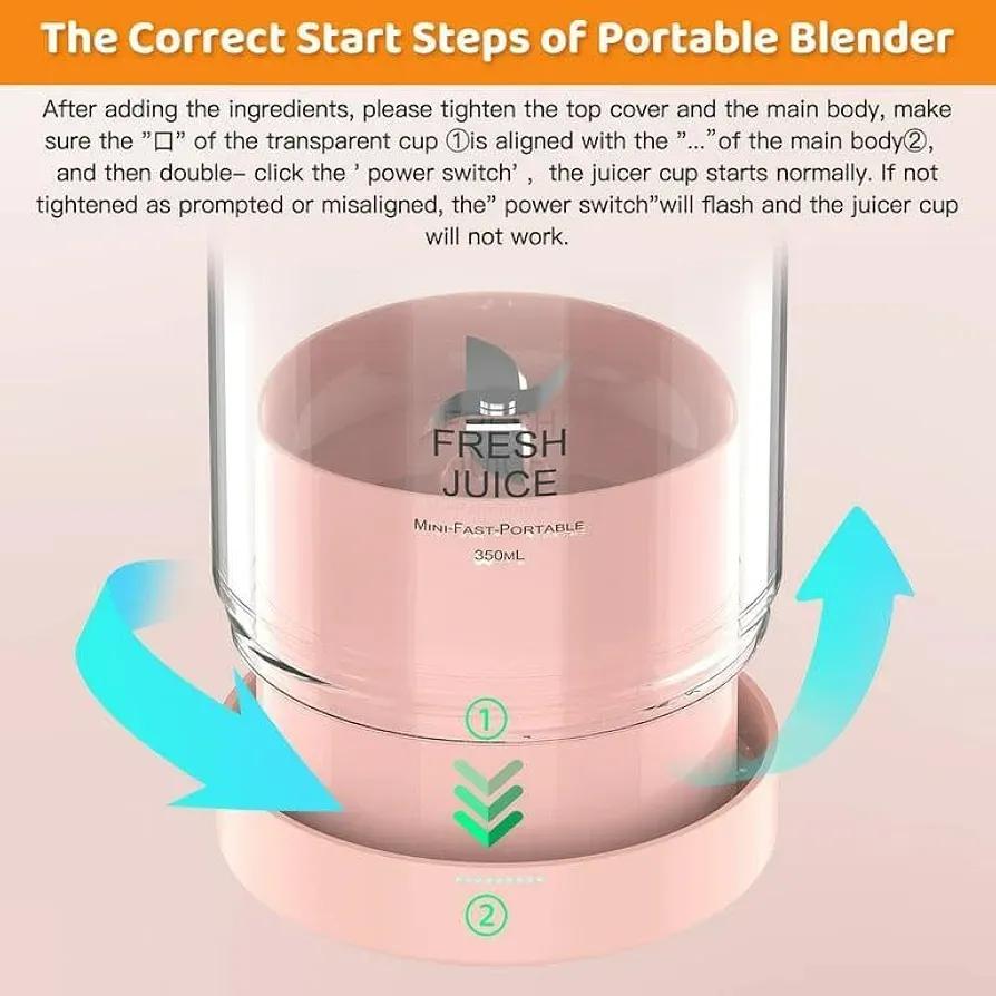 350ML Electric Juicer Blender