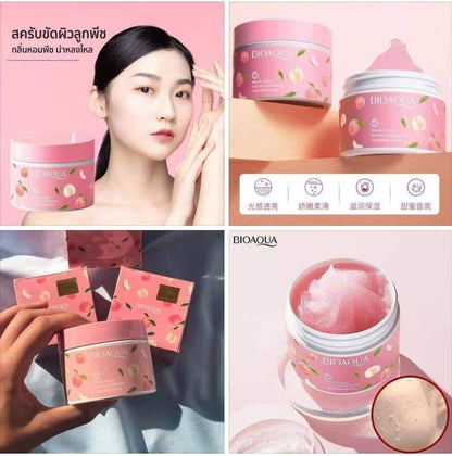 Peach Extract Fruit Acid Exfoliating Face Gel Cream