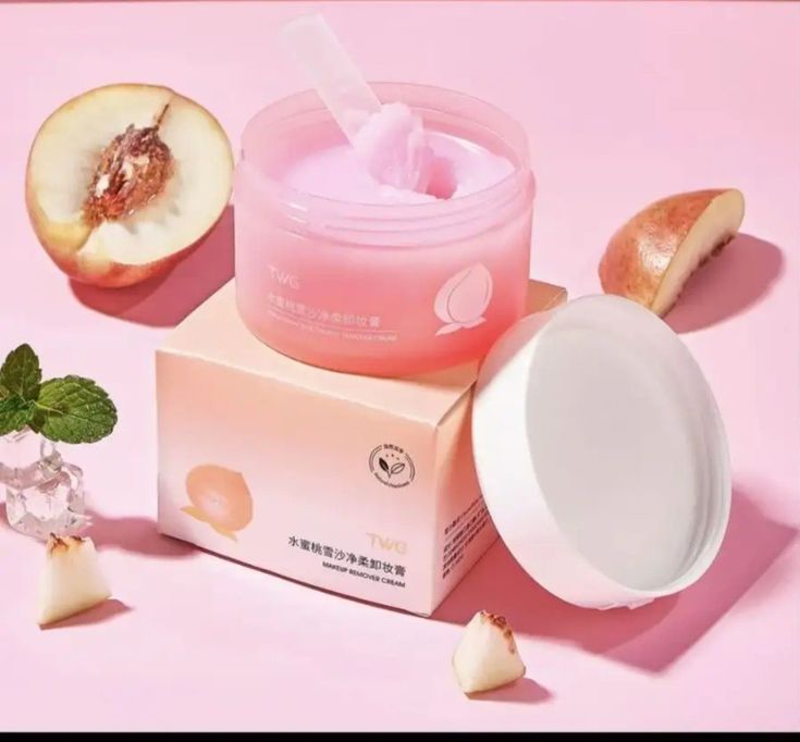 Peach Extract Fruit Acid Exfoliating Face Gel Cream