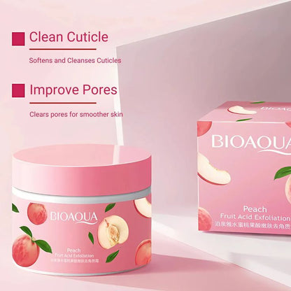 Peach Extract Fruit Acid Exfoliating Face Gel Cream