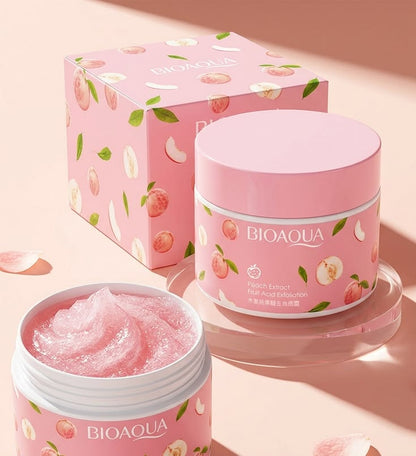 Peach Extract Fruit Acid Exfoliating Face Gel Cream