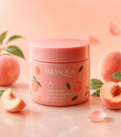 Peach Extract Fruit Acid Exfoliating Face Gel Cream