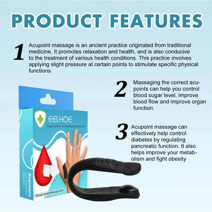 EELHOE - Sugar Control L14 Acupressure Point Clip .